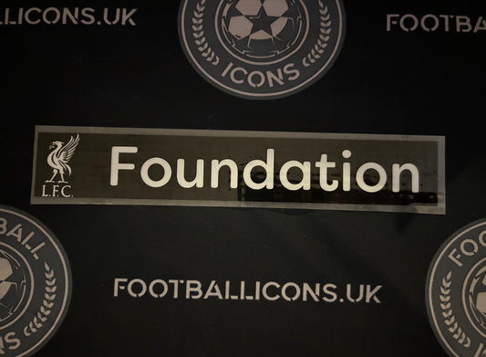 Liverpool Foundation Back Sponsor for 24/25 Away Shirt