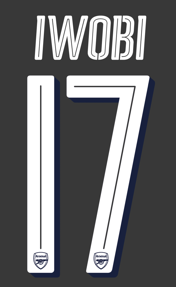 IWOBI 17 Nameset - Custom Order