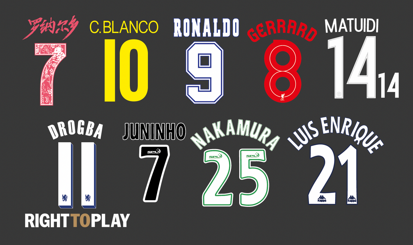 Various Namesets - Custom Order