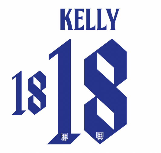 England Womens Home Nameset 2022 Euros ANY NAME & NUMBER