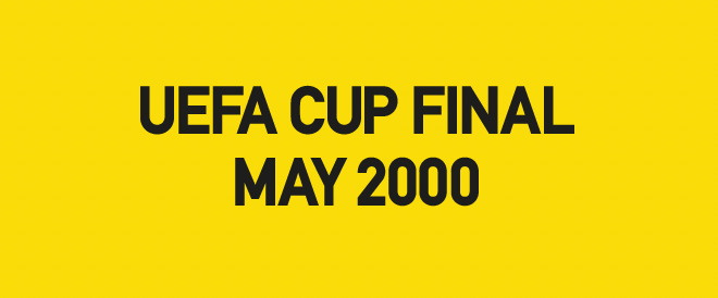 UEFA Cup 2000 Match Detail for Arsenal Shirt