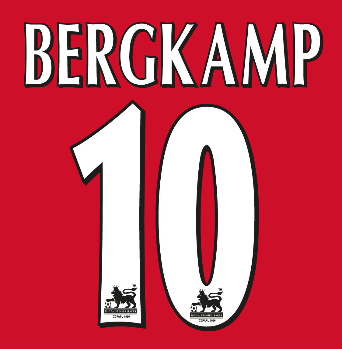 Dennis Bergkamp Testimonial Set