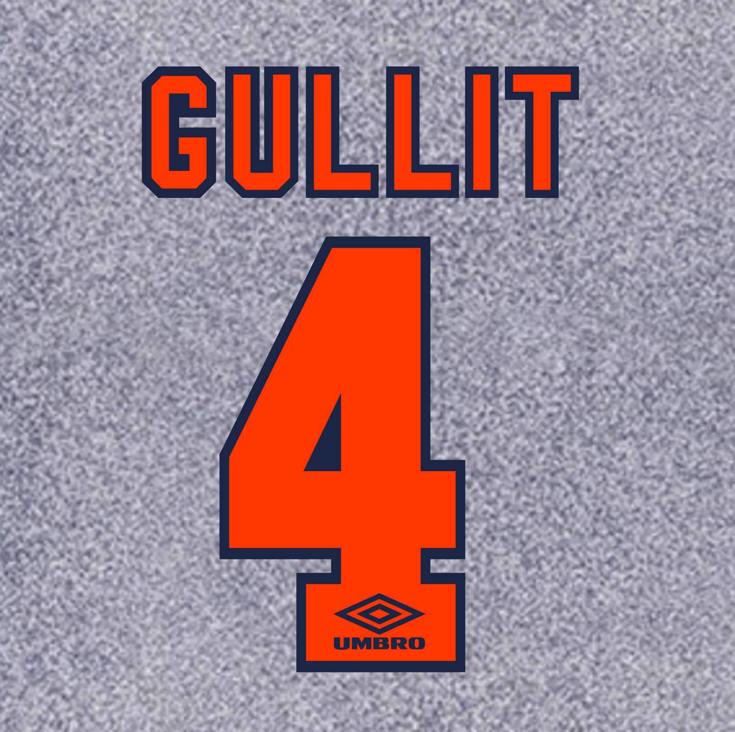 Chelsea Name Set Away Shirt ANY NAME/NUMBER Flock Gullit Wise LeBoeuf Football