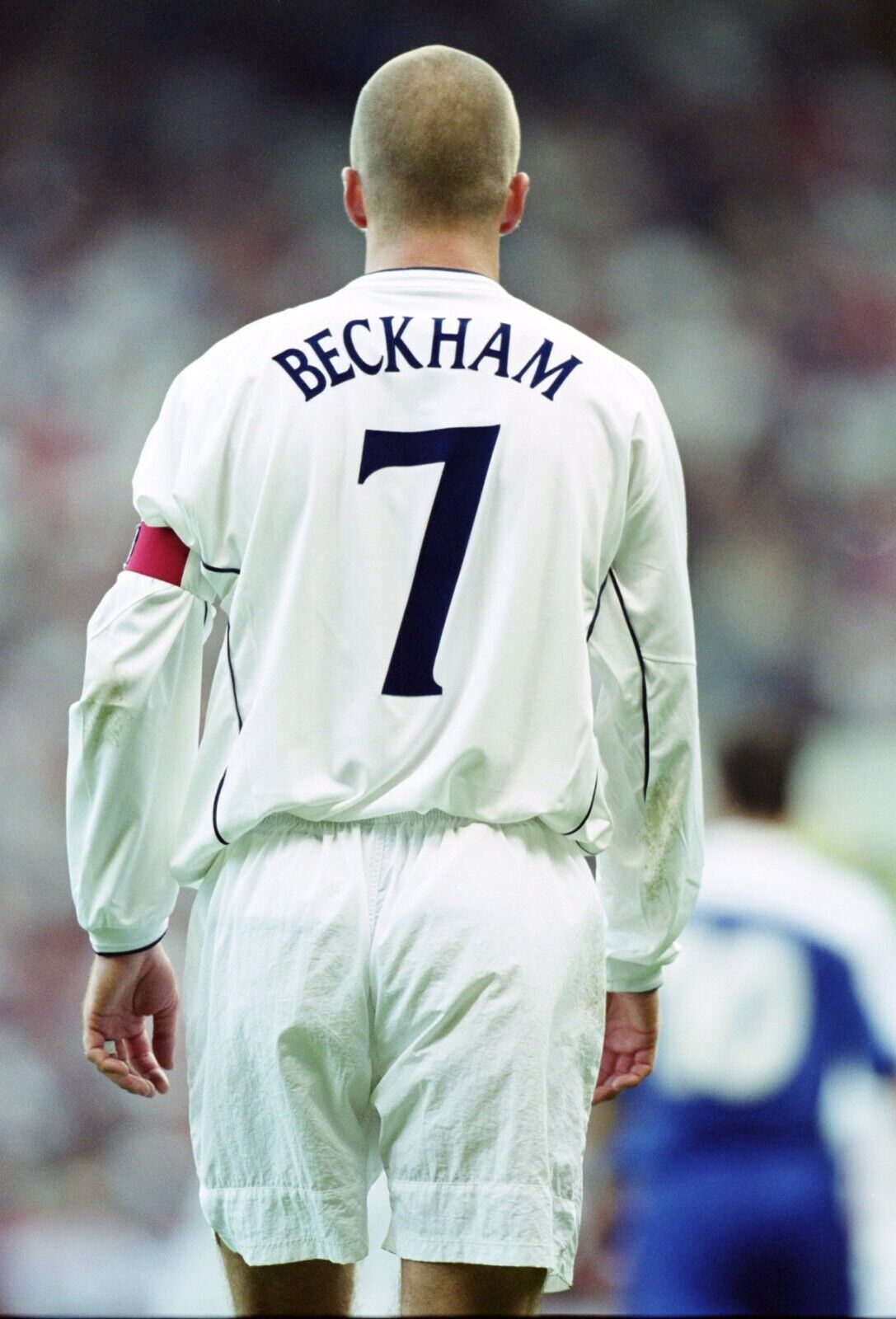 England Name Number Set 2001-03 Home ANY NAME/NUMBER Flock Football Shirt S M L