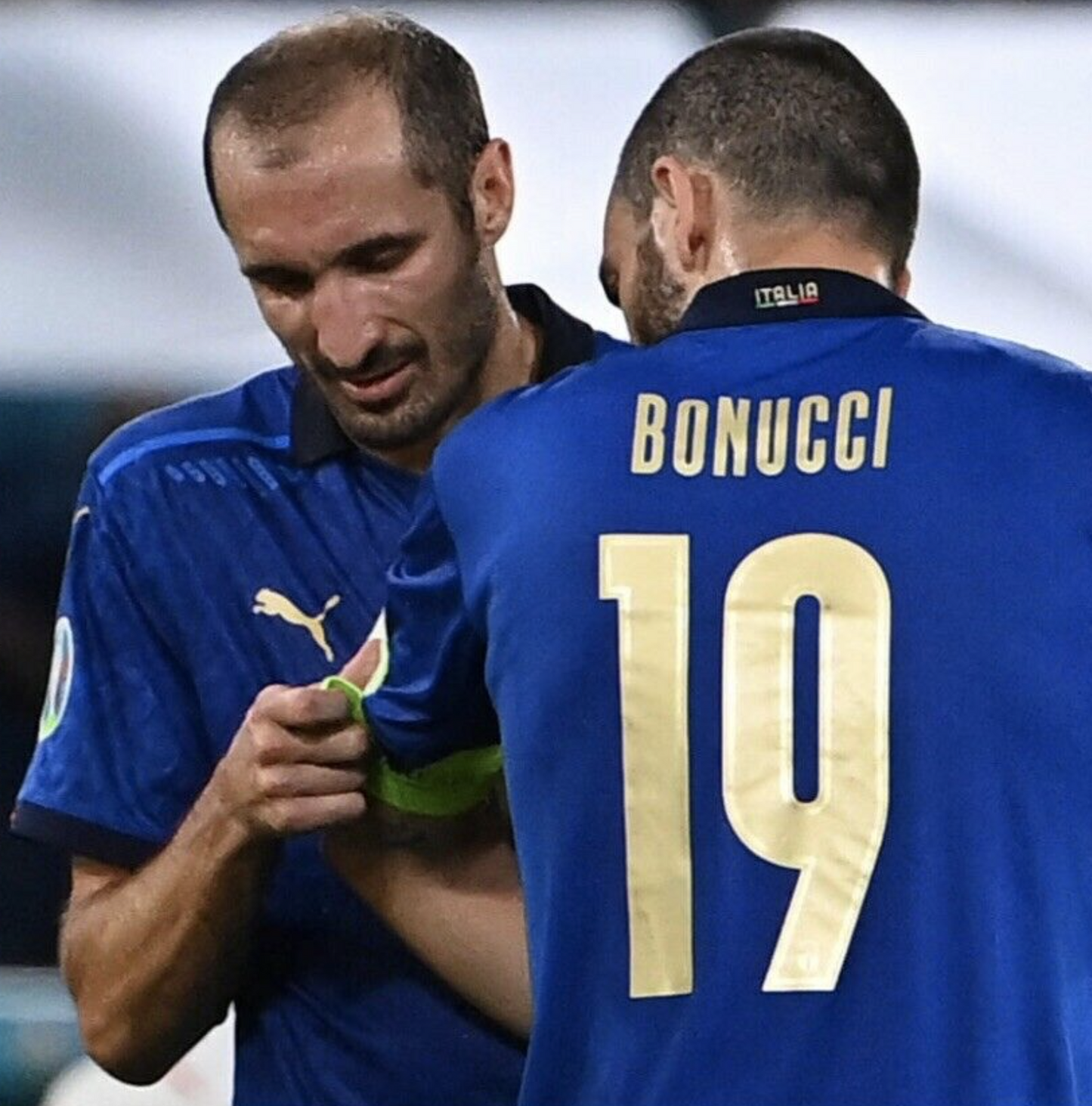 Italy Name Number Set BONUCCI 19 Euro 2020 Home Football Shirt Jersey M L XL