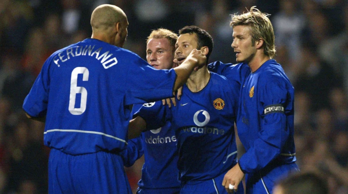 Manchester United Name Set 02-03 Shirt ANY NAME/NUMBER Man Utd Beckham Giggs UCL