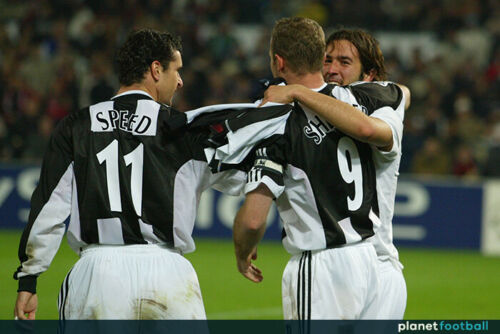 Newcastle Name Set 2003 Home Shirt ANY NAME/NUMBER Champions League Shearer M L