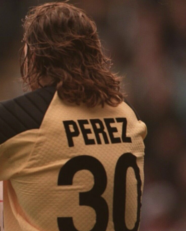 Sunderland 1996-97 Name Set GK Shirt PEREZ 30 Flock Football S M L XL