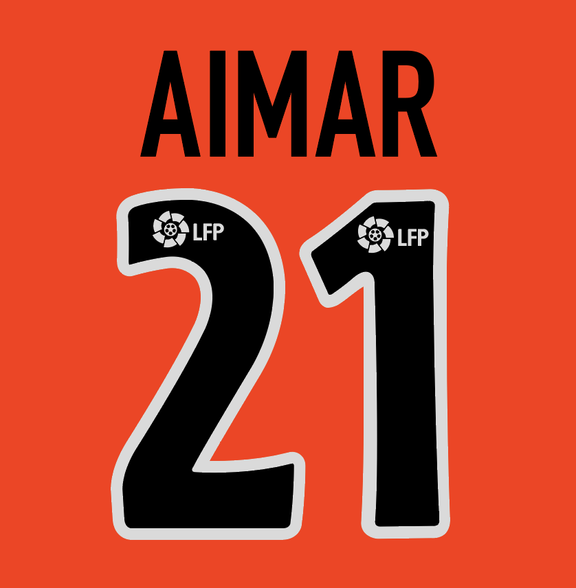 Valencia 2003-2004 Name Set Away Shirt ANY NAME/NUMBER Aimar M L XL Football