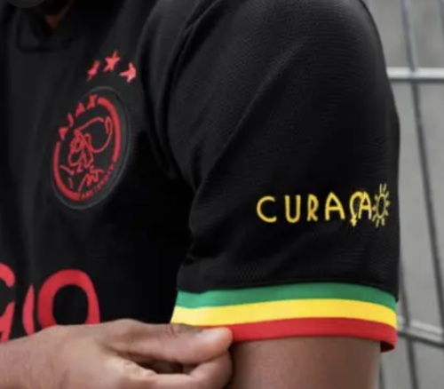 Curacao Ajax Third 3rd Football Shirt Sleeve Badges Jersey Patch M L XL Sponsor