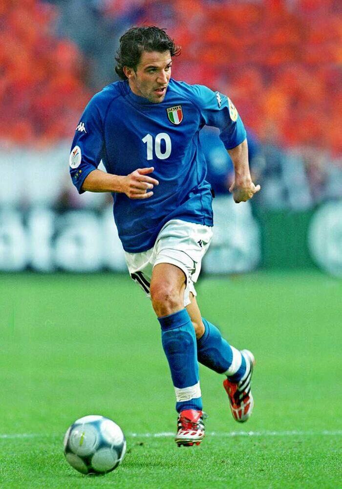 Italy Euro 2000 Name Set Home Football Shirt ANY NAME/NUMBER Del Piero M L XL