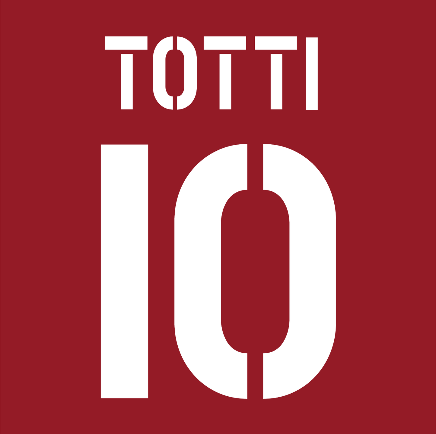AS Roma 2003-05 Name Set Home Shirt ANY NAME/NUMBER Cassano Totti Cafu M L