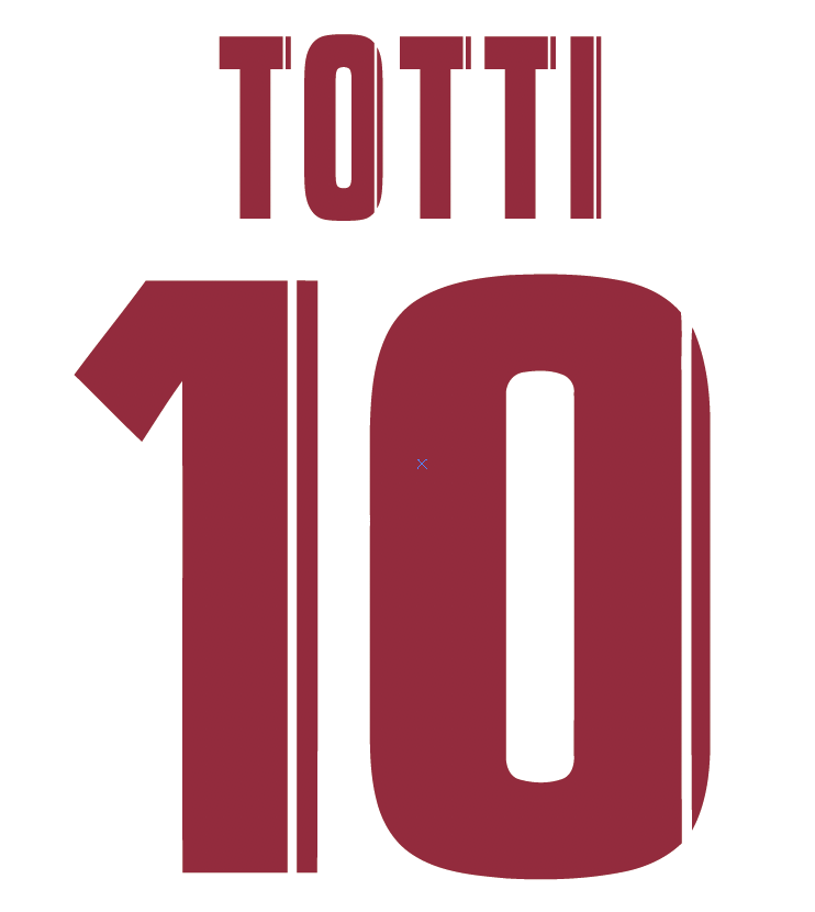 AS Roma 2005-06 Name Set Away Shirt ANY NAME/NUMBER Cassano Totti Perotta M L