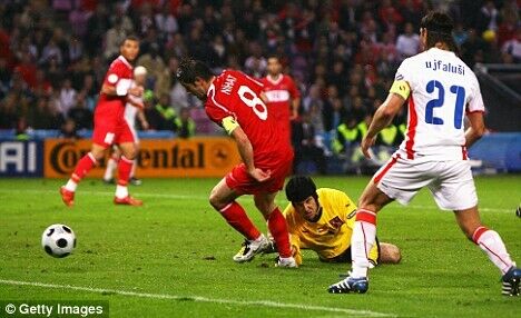 Turkey Euro 2008 Name Set Home Football Shirt ANY NAME/NUMBER Nihat M L XL