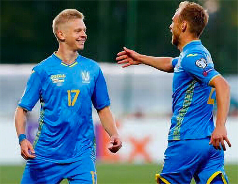 Ukraine 17-18 Name Set Away Football Shirt ANY NAME/NUMBER Zinchenko Yarmolenko