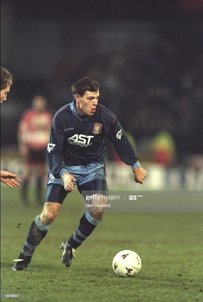 Aston Villa Name Set 1996-97 Away Shirt ANY NAME/NUMBER Flock Milosevic Yorke