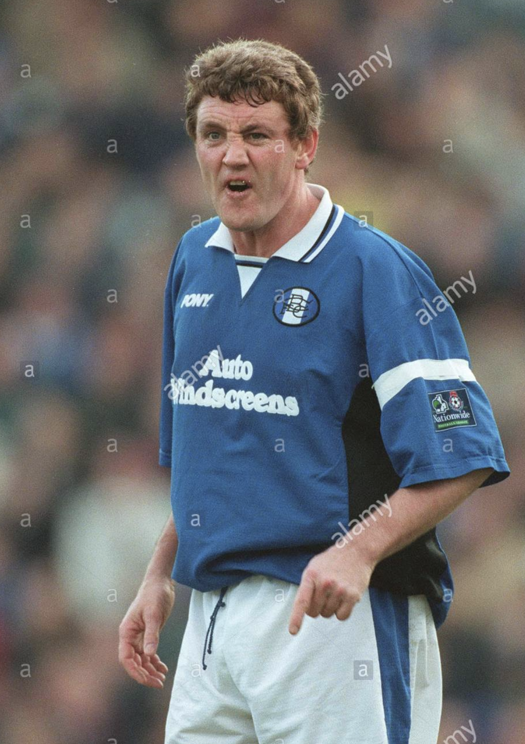 Birmingham City Name Set 1995-96 Home Shirt ANY NAME/NUMBER Flock M L Bruce