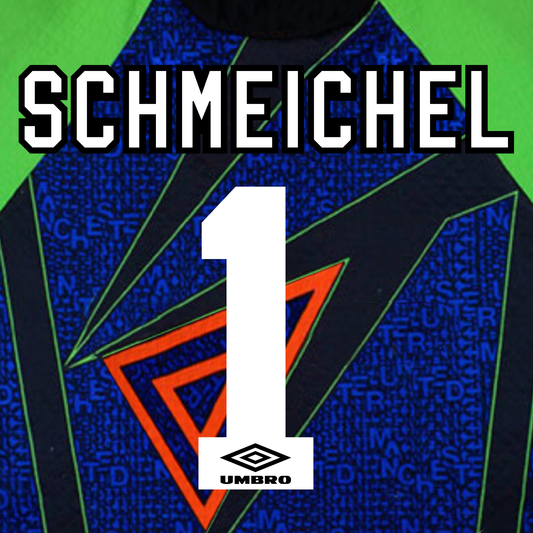 Manchester United Name Set 94-96 Shirt ANY NAME/NUMBER Schmeichel Man Utd M L XL