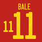 威尔士姓名套装 2021 年主场球衣任意姓名/号码 ML XL Bale Ramsey 2020