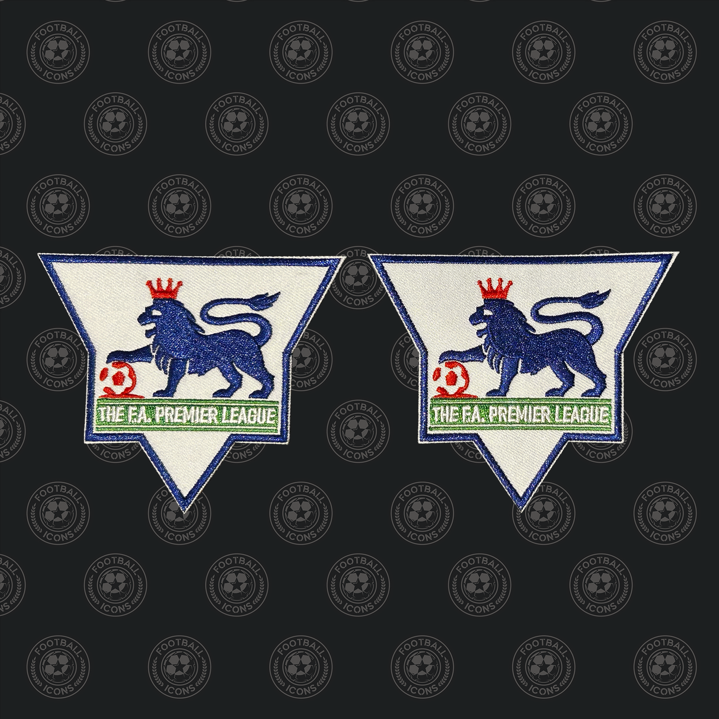 Premier League Sleeve Patches Badges 1992-1993 Embroidered for Football Shirt