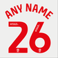 EFL Nameset 2026-2027 EFL in the Community ANY NAME/NUMBER
