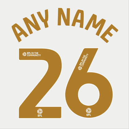 EFL Nameset 2026-2027 EFL in the Community ANY NAME/NUMBER