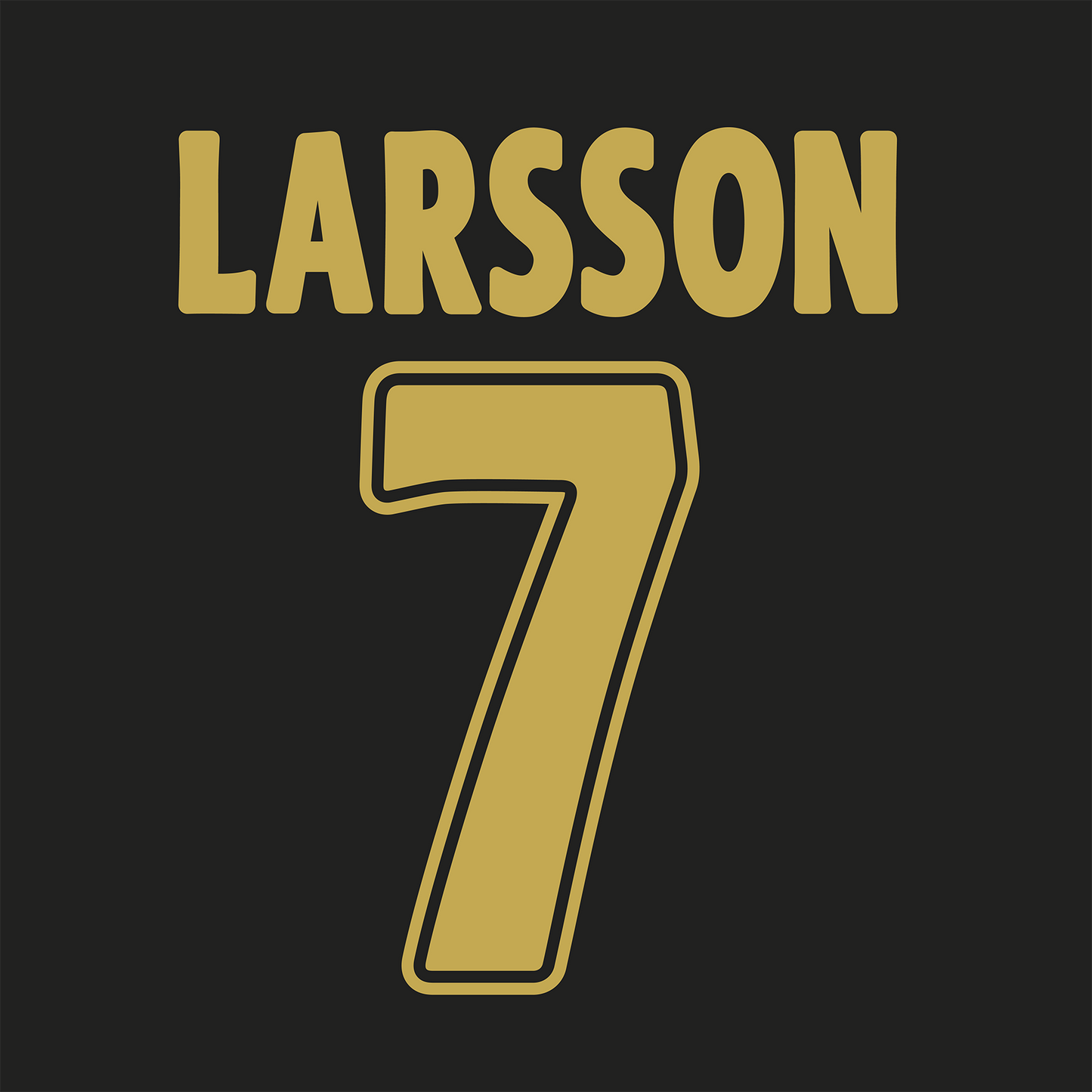 Celtic European Nameset 2003-04 Gold ANY NAME/NUMBER