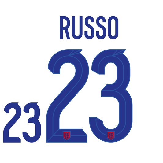 England Womens Nameset 2025 ANY NAME/NUMBER
