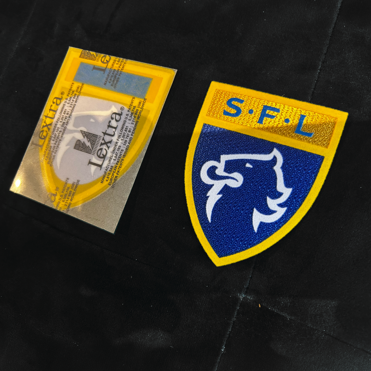 SFL Lextra Sleeve Patches for Scottish Teams 1994-1998