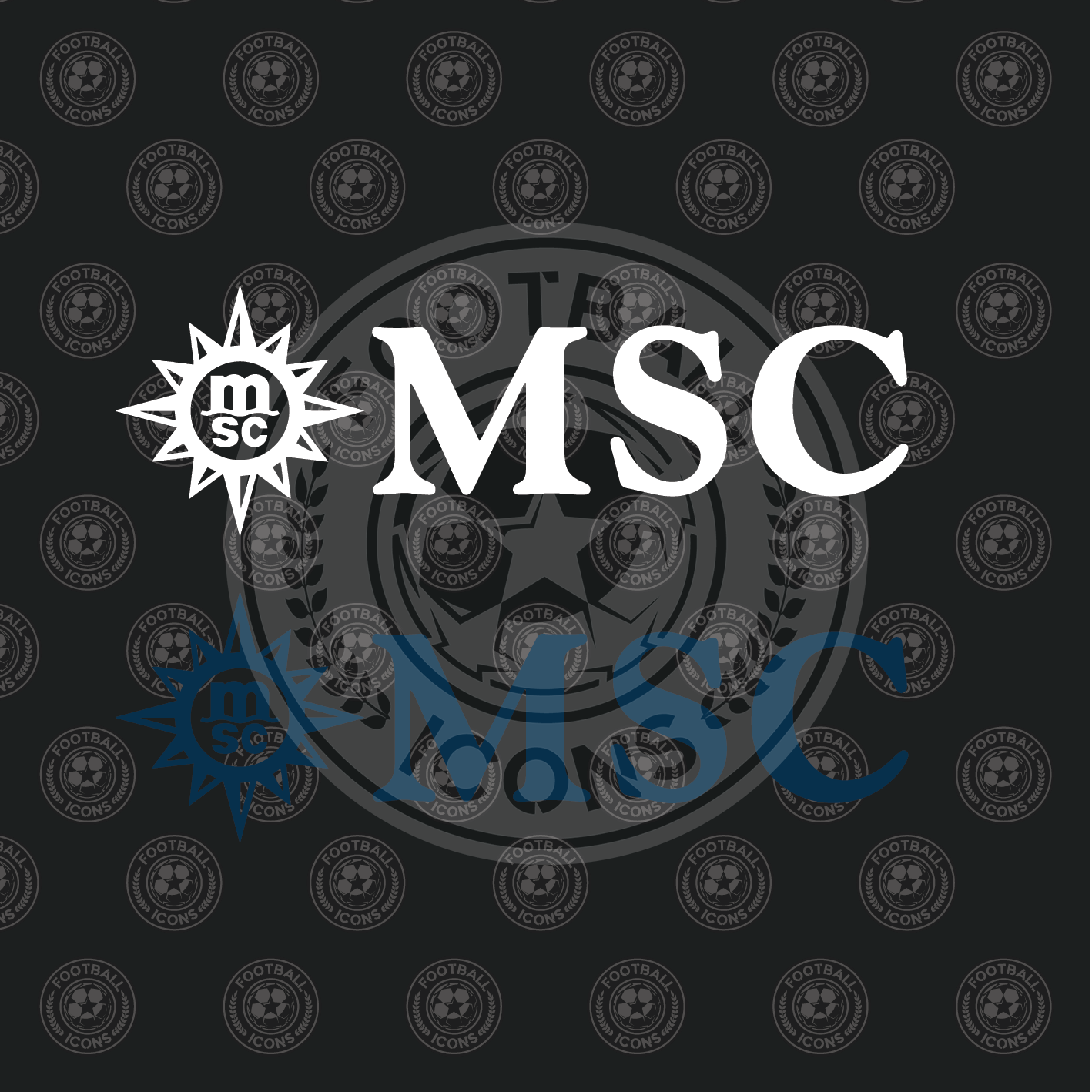 MSC back Sponsor for Genoa Shirt