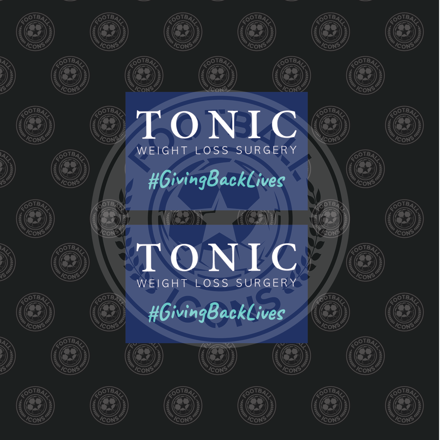 TONIC Sleeve Patches for Derby County Shirt