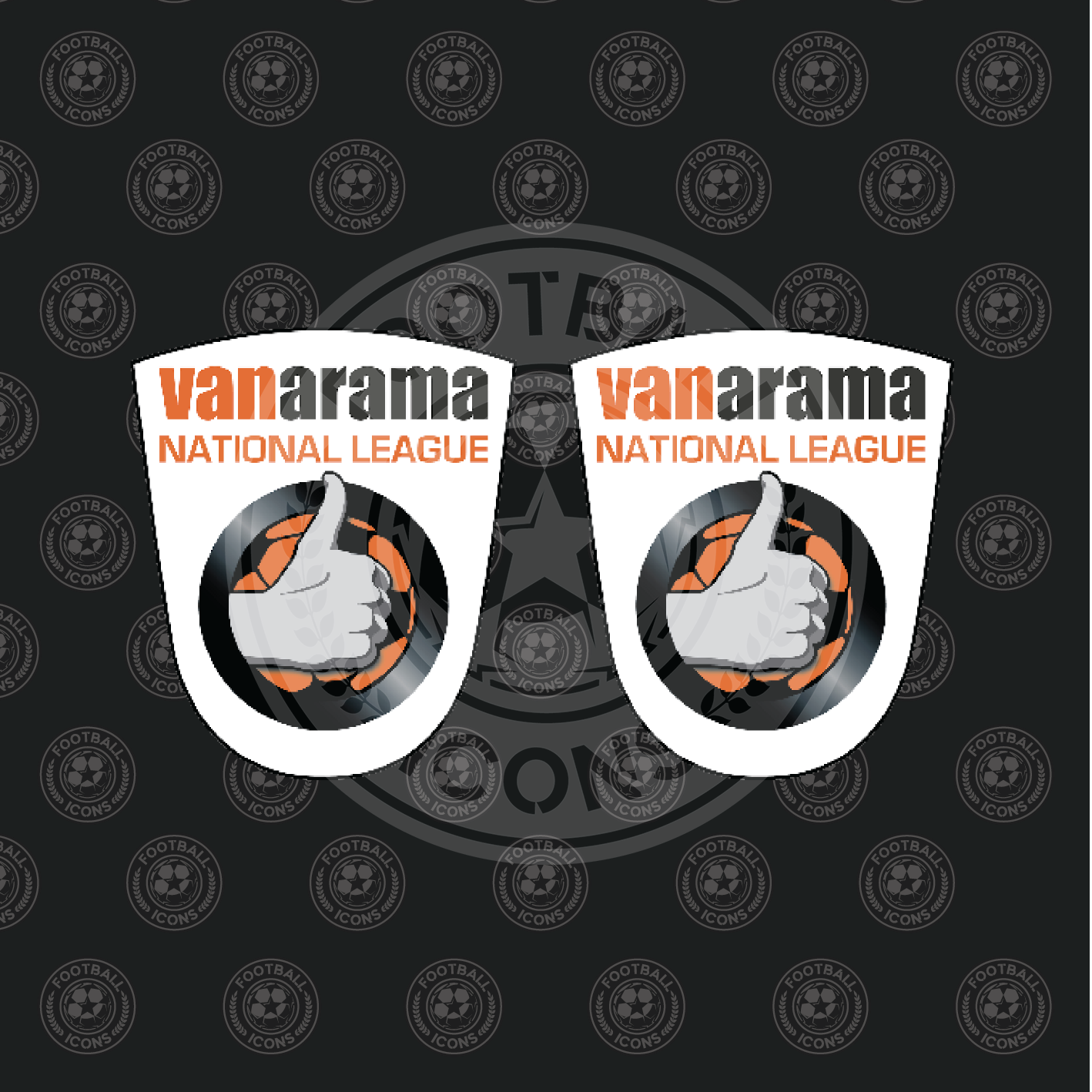 Vanarama Sleeve Patches