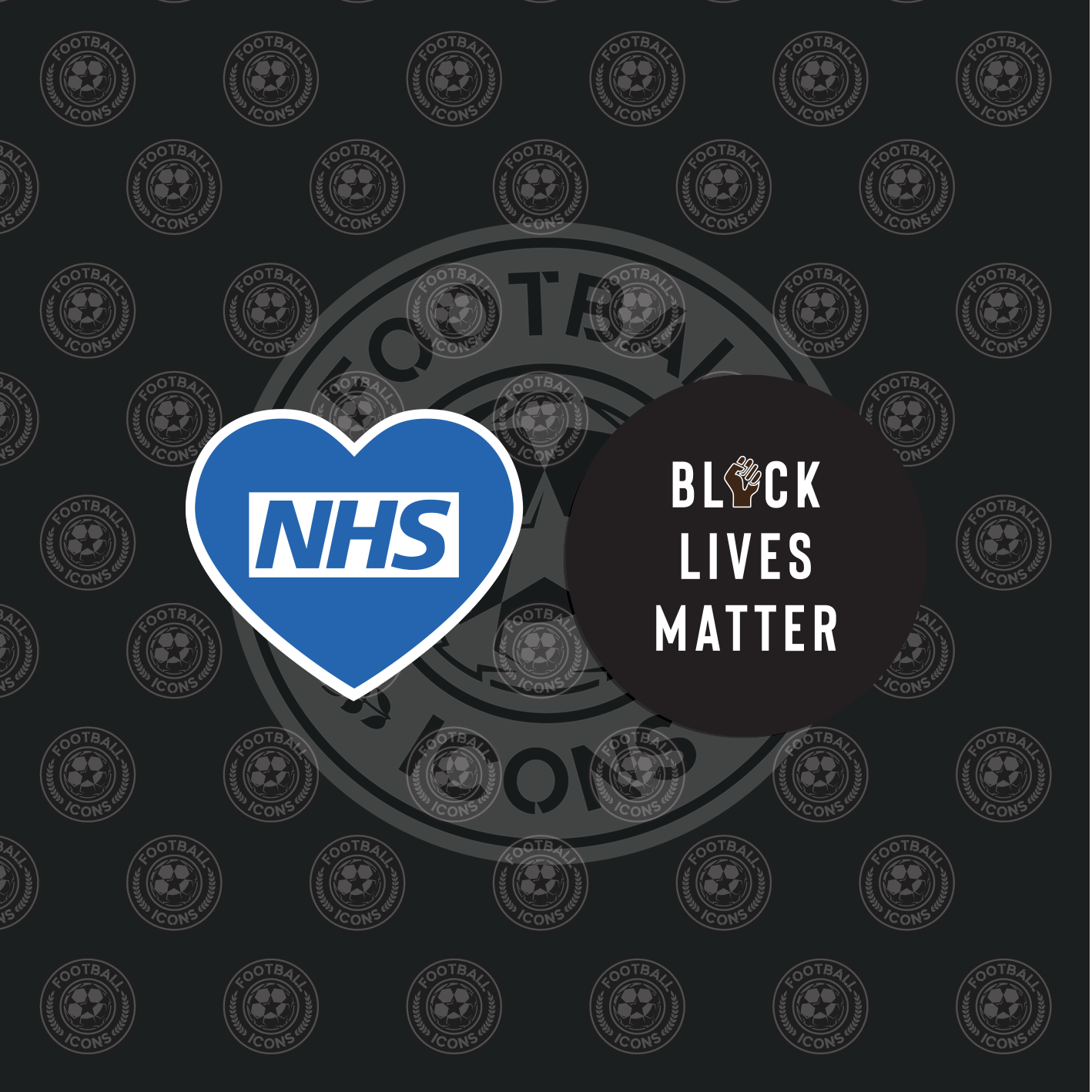 NHS + Black Lives Matter Sleeve Patches