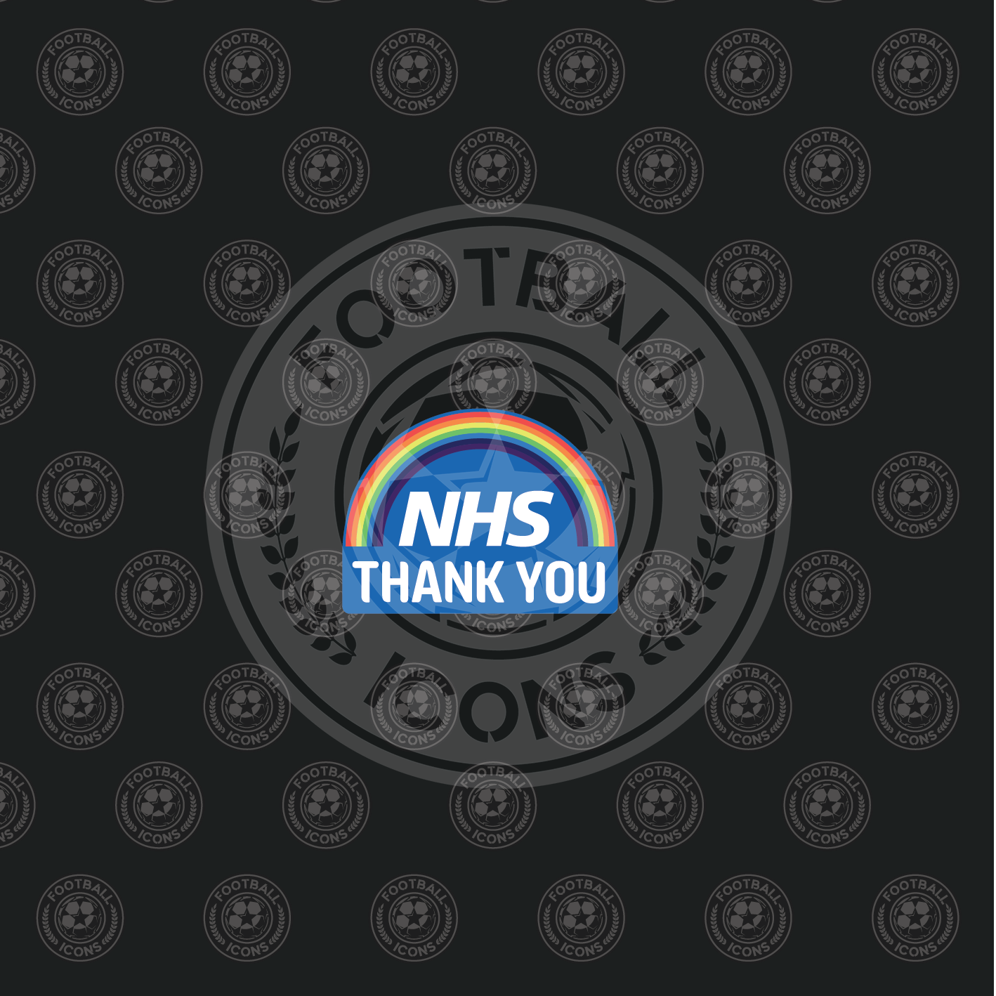 NHS Thank You Front of Shirt Detail for EFL Clubs