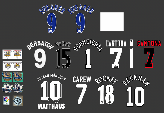 Various Namesets and Patches