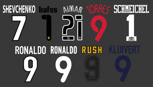 Various Namesets - Custom Order