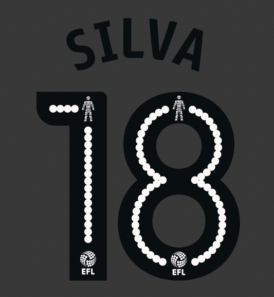 SILVA 18 EFL Nameset - Custom Order