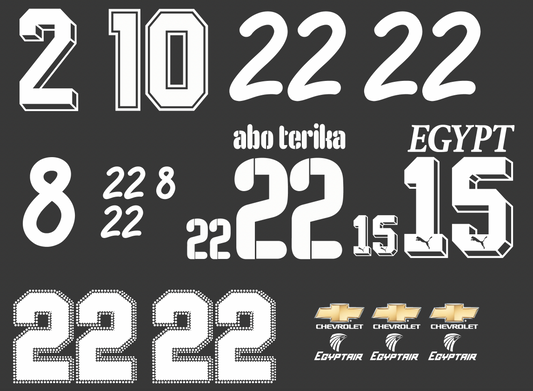 Various Namesets and Sponsors - Custom Order