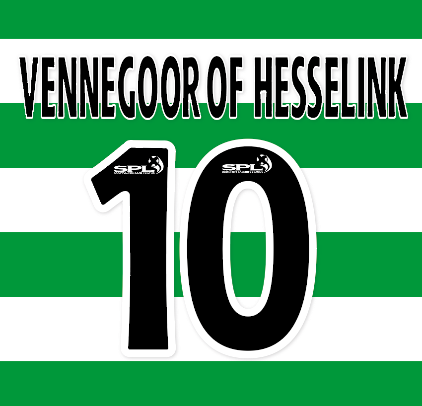 Celtic Name Set 2008-10 Home Shirt ANY NAME/NUMBER
