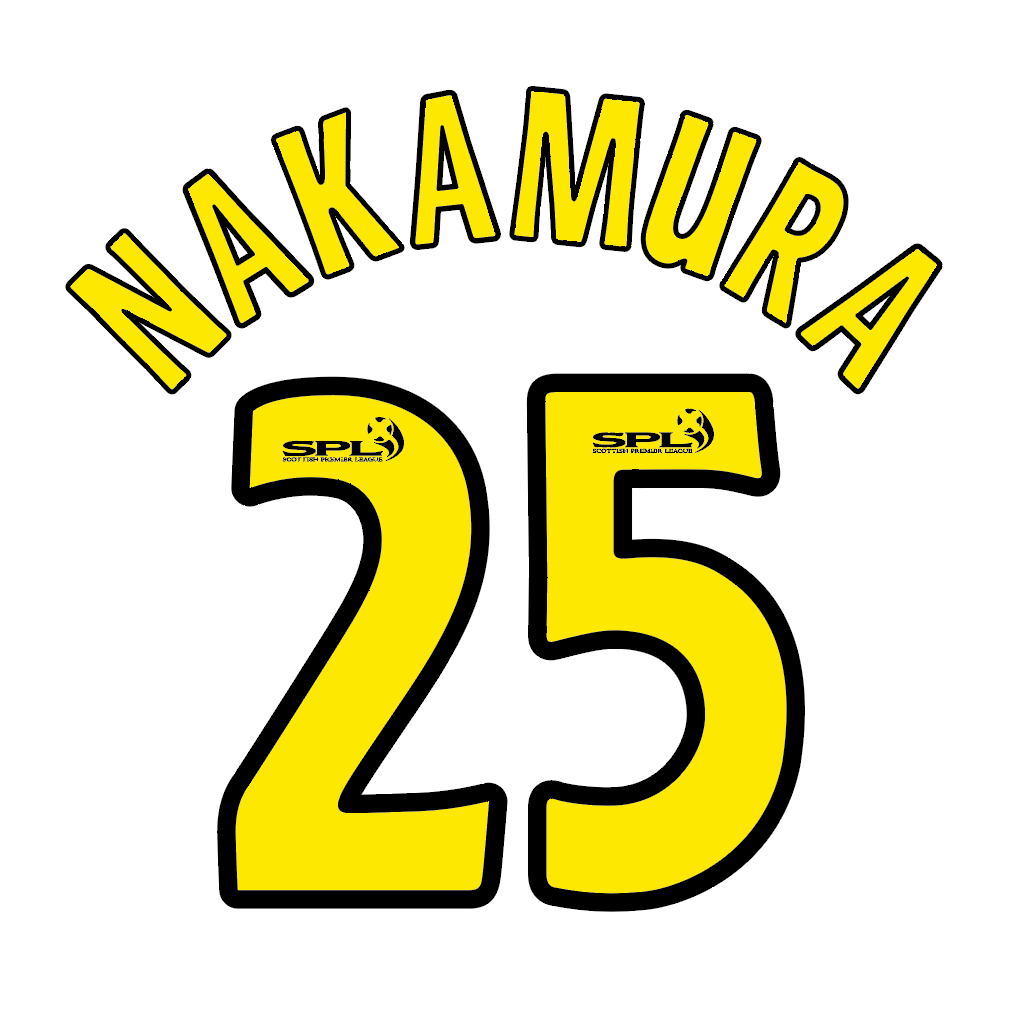 Celtic Name Set 2006-08 European Shirt ANY NAME/NUMBER