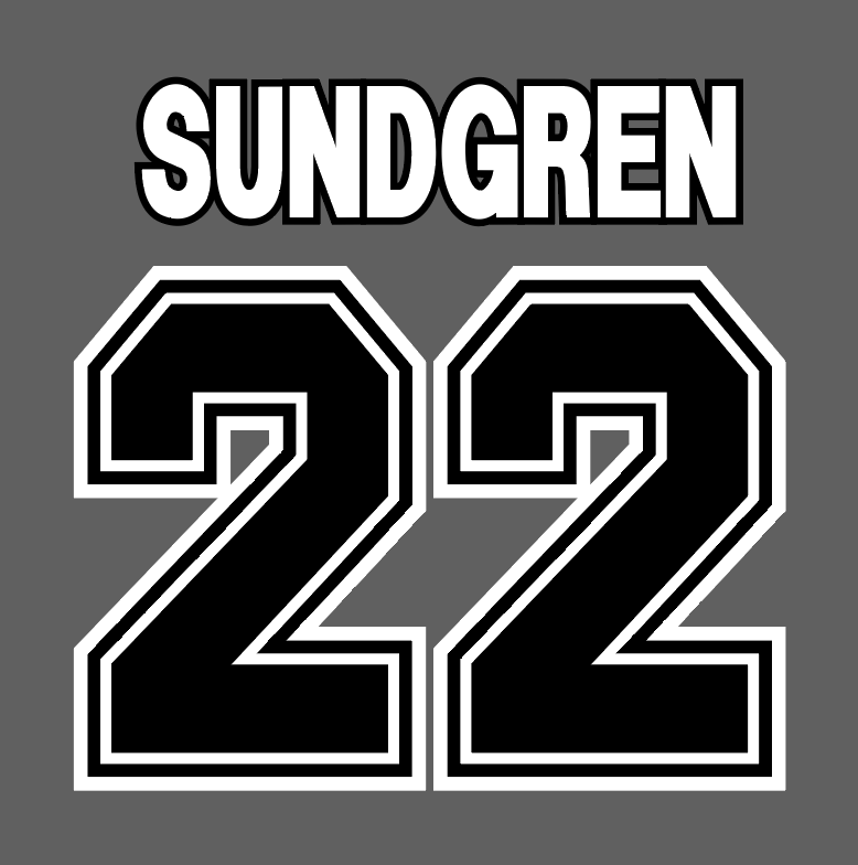 Custom Nameset - SUNDGREN 22
