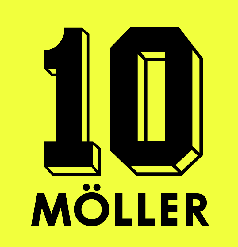 Borussia Dortmund Nameset 95/96 Home MOLLER 10