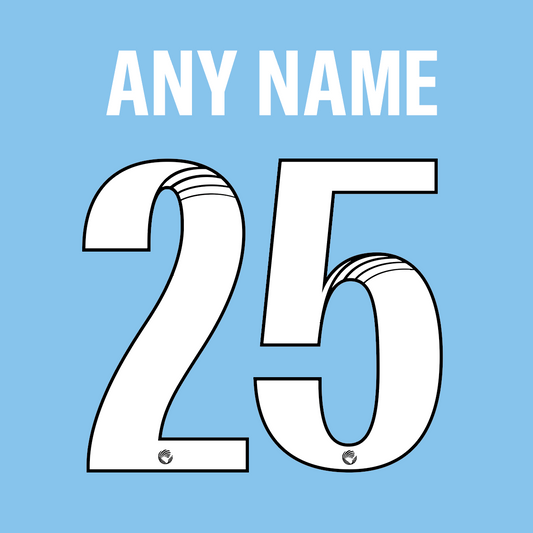 WSL Nameset 2025-2027 ANY NAME/NUMBER Womens Super League