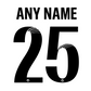 WSL Nameset 2025-2027 ANY NAME/NUMBER Womens Super League