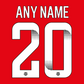 WSL Nameset 2020-2021 ANY NAME/NUMBER Womens Super League