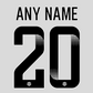 WSL Nameset 2020-2021 ANY NAME/NUMBER Womens Super League