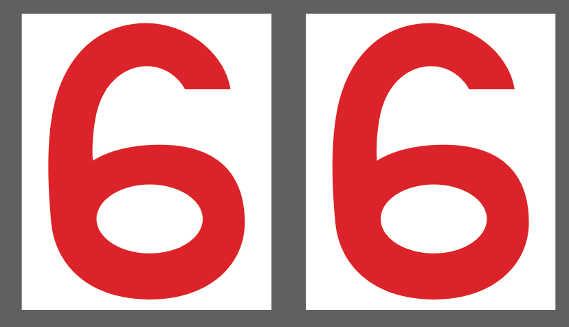 Newcastle United Number 6s - Flock (with panels)
