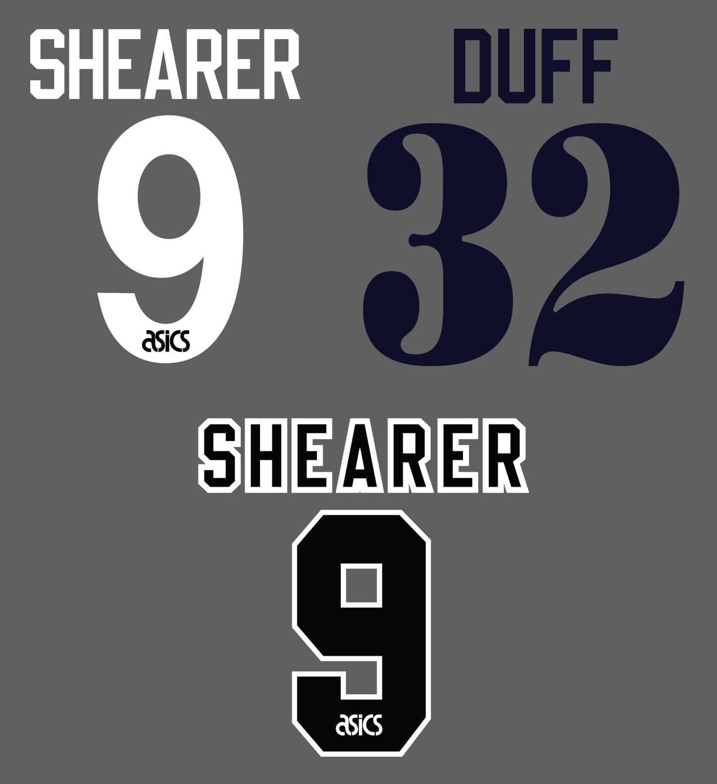Blackburn Rovers Namesets - Custom Order