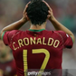 C. RONALDO 17 Portugal Nameset for 2006 Home Shirt