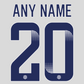 WSL Nameset 2020-2021 ANY NAME/NUMBER Womens Super League